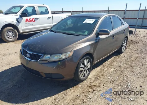 2013 Kia Forte Ex z USA, uszkodzony, nr VIN KNAFU4A2XD5668643